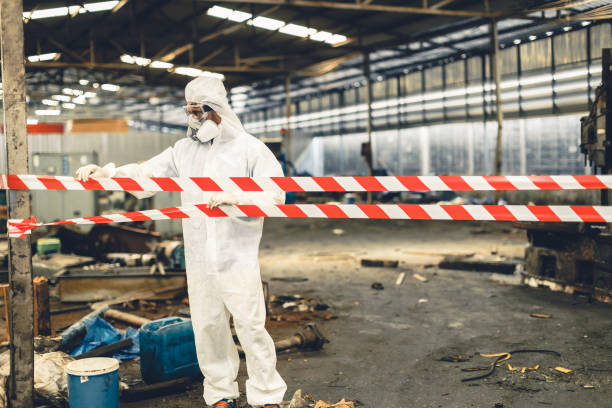 Professional Hoarding Cleanup technician working in Bellwood, IL